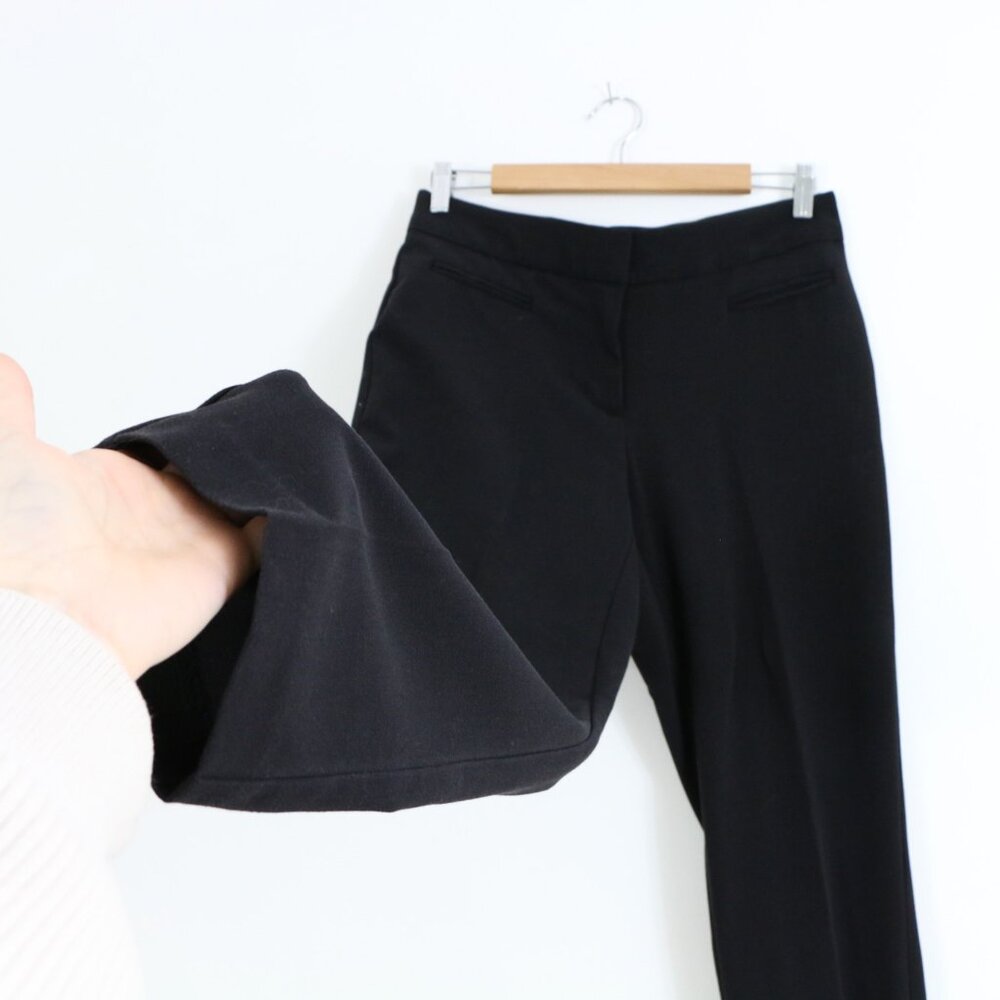 *Counterparts Black Slim Straight Slacks